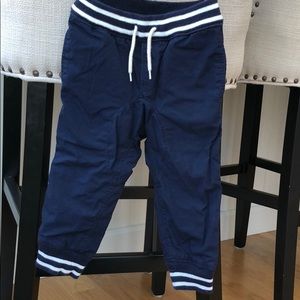 18 To 24 months blue lined joggers